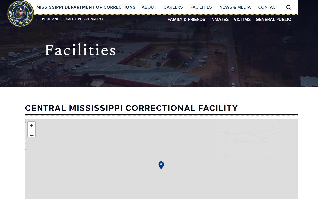Central Mississippi Correctional Facility Rankin County state inmate population page